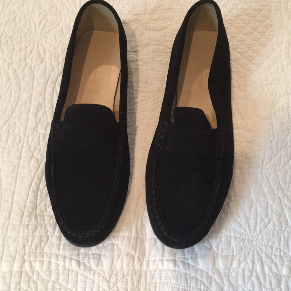 New JCrew James Suede Loafers Sz 9